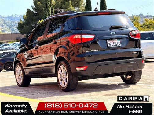 Shadow Black 2019 Ford EcoSport SE