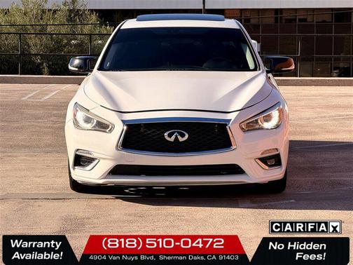 Majestic White 2019 INFINITI Q50 3.0t LUXE