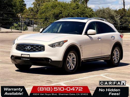 Moonlight White 2009 INFINITI FX35 Base