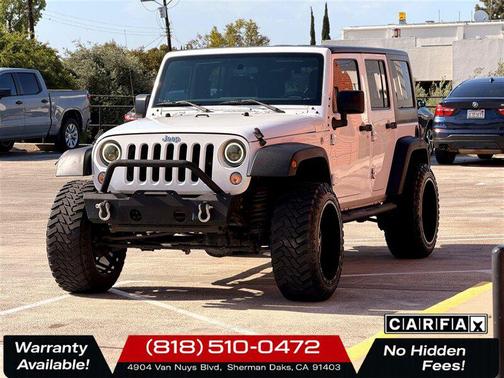 Bright White Clearcoat 2016 Jeep Wrangler Unlimited Sport