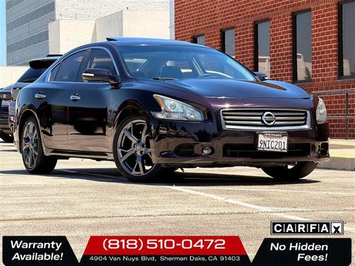 Midnight Garnet 2014 Nissan Maxima SV