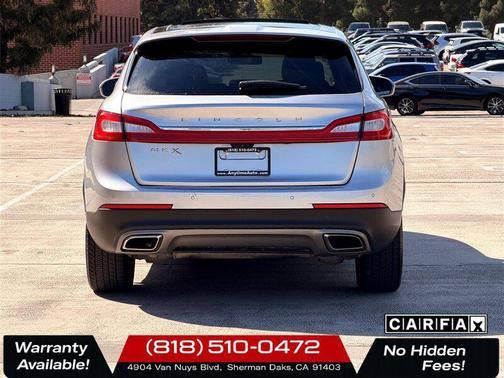 Ingot Silver 2017 Lincoln MKX Reserve