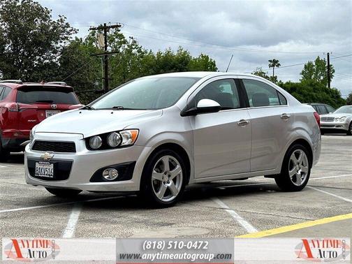Silver Ice Metallic 2016 Chevrolet Sonic LTZ