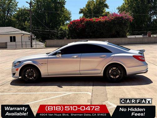 Iridium Silver Metallic 2012 Mercedes-Benz CLS-Class CLS 63 AMG