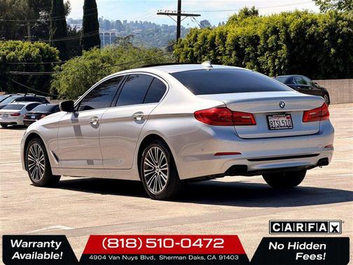 Glacier Silver Metallic 2017 BMW 540 540i