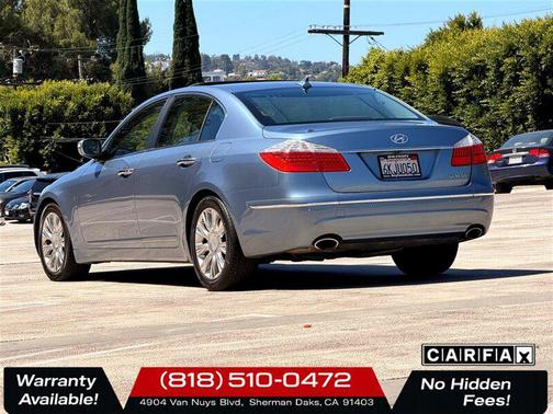 Sapphire Blue Pearl 2009 Hyundai Genesis 3.8