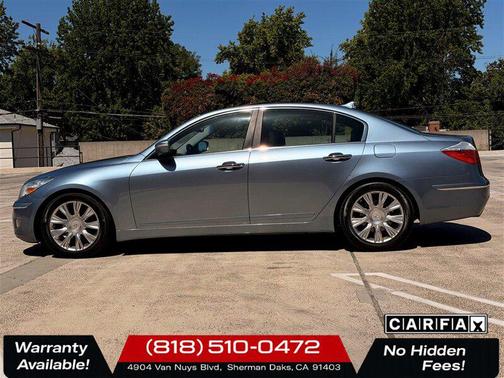 Sapphire Blue Pearl 2009 Hyundai Genesis 3.8