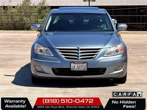 Sapphire Blue Pearl 2009 Hyundai Genesis 3.8