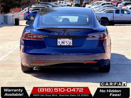 Deep Blue Metallic 2018 Tesla Model S 100D