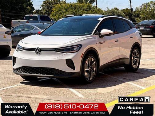 Glacier White Metallic 2021 Volkswagen ID.4 Pro S
