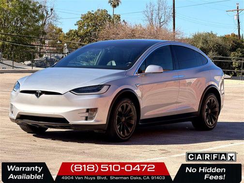 Midnight Silver Metallic 2016 Tesla Model X P90D