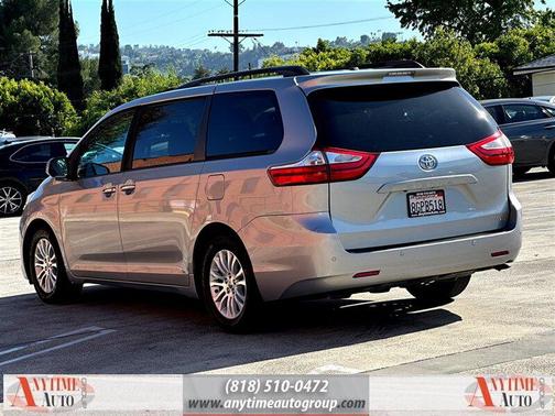 Predawn Gray Mica 2015 Toyota Sienna XLE