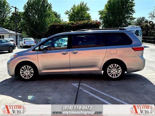 Predawn Gray Mica 2015 Toyota Sienna XLE