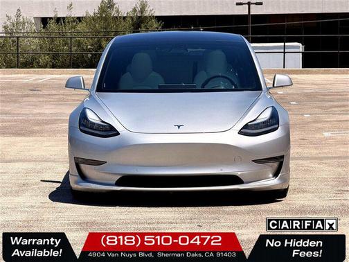 Silver Metallic 2018 Tesla Model 3 Long Range