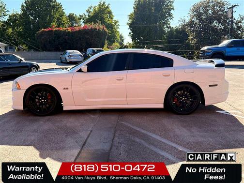Bright White Clearcoat 2013 Dodge Charger SRT8