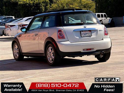 White Silver Metallic 2012 MINI Cooper S Base