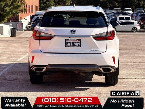 Eminent White Pearl 2018 Lexus RX 350 Base