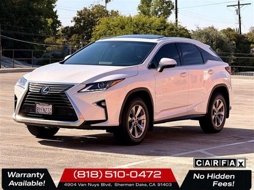 Eminent White Pearl 2018 Lexus RX 350 Base
