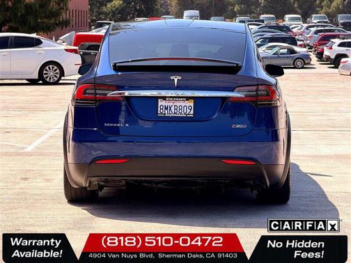 Deep Blue Metallic 2016 Tesla Model X P90D