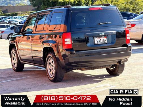 Black Clearcoat 2016 Jeep Patriot Sport