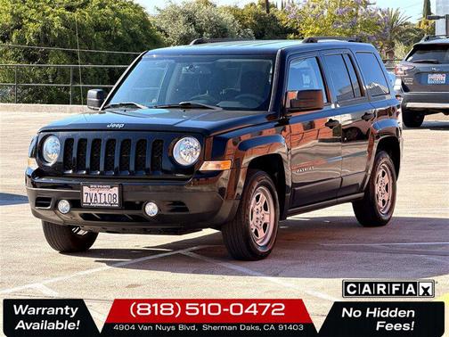 Black Clearcoat 2016 Jeep Patriot Sport