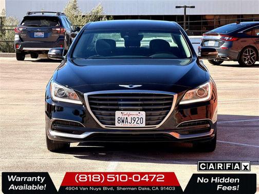 Victoria Black 2018 Genesis G80 3.8