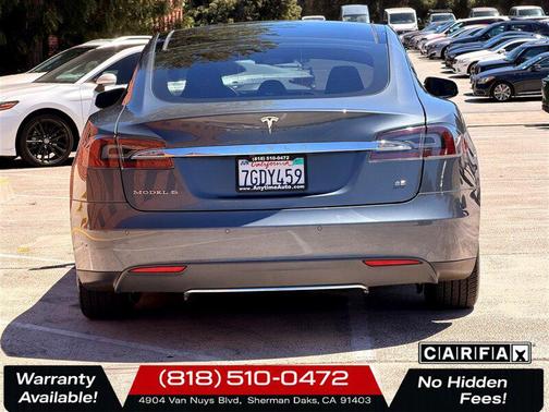 Gray Metallic 2014 Tesla Model S Base