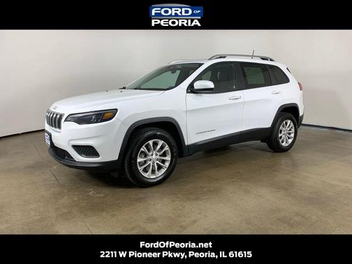 Bright White Clearcoat 2020 Jeep Cherokee Latitude