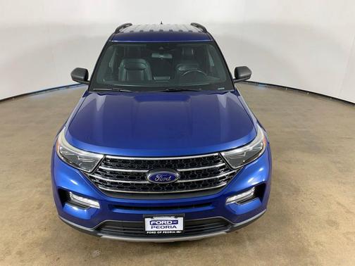 ATLAS BLUE METALLIC 2020 Ford Explorer XLT