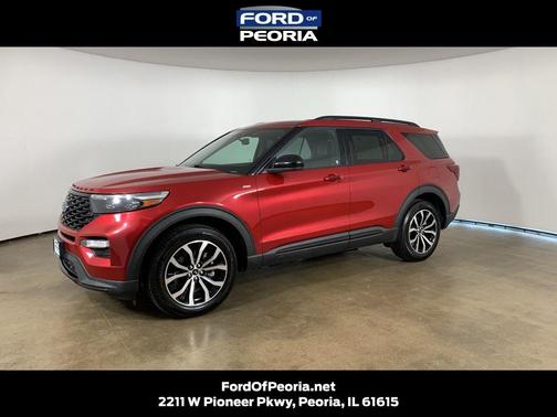 RAPID RED MET TINTED CC 2022 Ford Explorer ST-Line