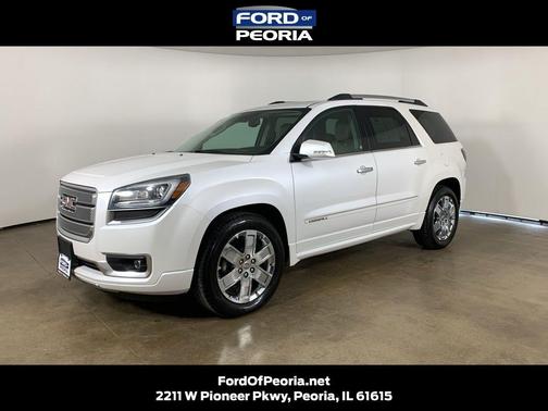 White Frost Tricoat 2016 GMC Acadia Denali