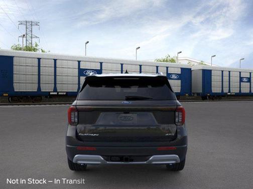 AGATE BLACK METALLIC 2026 Ford Explorer Platinum