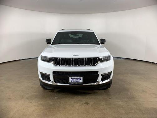 Bright White Clearcoat 2025 Jeep Grand Cherokee L Limited
