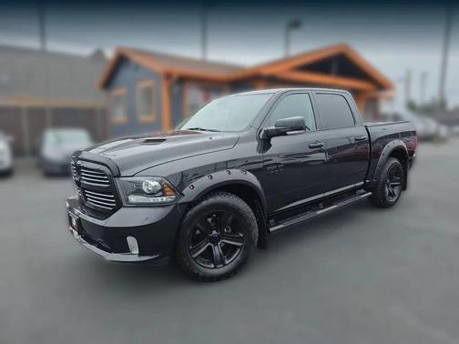 Black 2015 RAM 1500 Sport