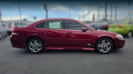 Red 2008 Chevrolet Impala SS