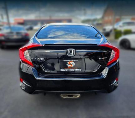 Crystal Black Pearl 2019 Honda Civic Sport