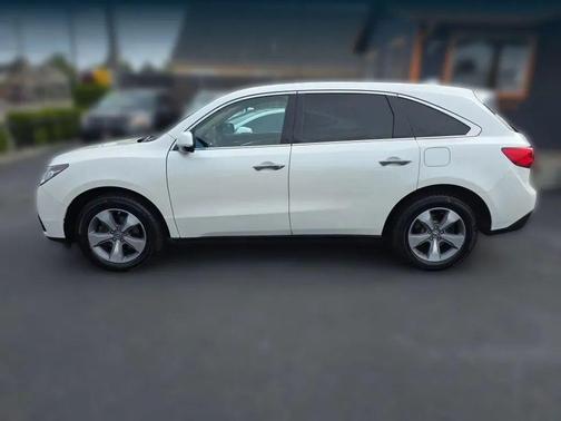 White Diamond Pearl 2016 Acura MDX 3.5L AcuraWatch Plus Package