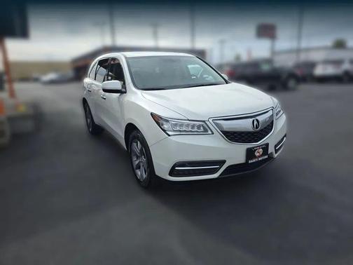 White Diamond Pearl 2016 Acura MDX 3.5L AcuraWatch Plus Package