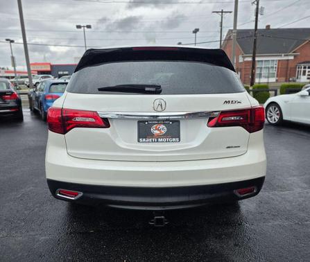 White Diamond Pearl 2016 Acura MDX 3.5L AcuraWatch Plus Package