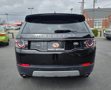 Black 2018 Land Rover Discovery Sport HSE