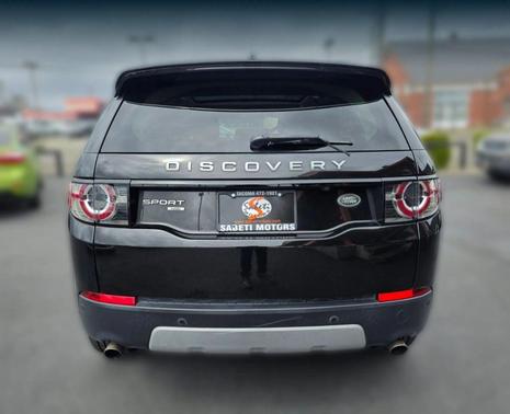 Black 2018 Land Rover Discovery Sport HSE