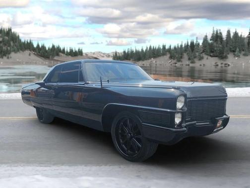 Black 1965 Cadillac DeVille Base