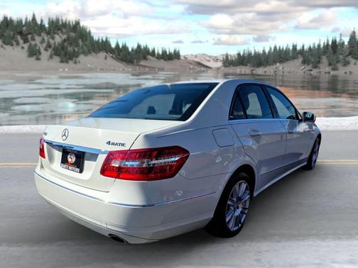 White 2012 Mercedes-Benz E-Class 4MATIC