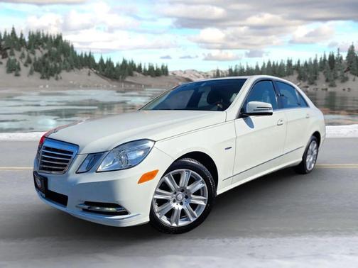White 2012 Mercedes-Benz E-Class 4MATIC