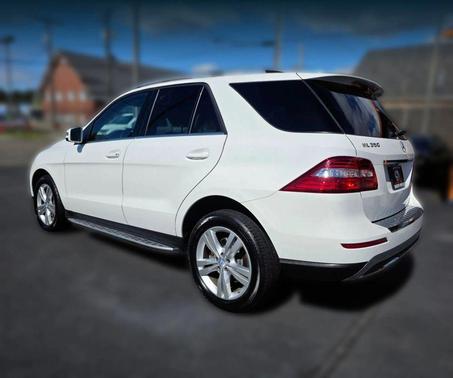 White 2014 Mercedes-Benz M-Class 4MATIC