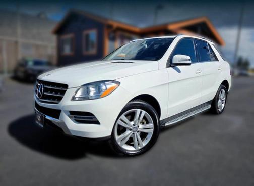 White 2014 Mercedes-Benz M-Class 4MATIC