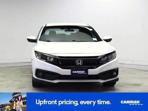 White 2020 Honda Civic Sport