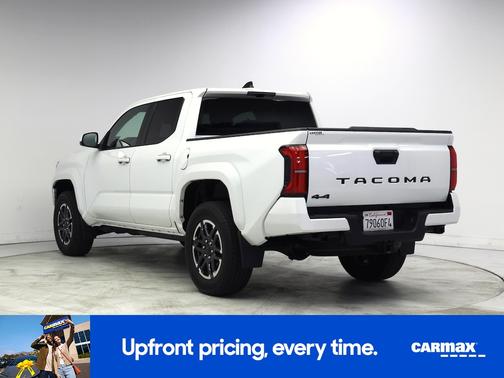 White 2025 Toyota Tacoma TRD Sport
