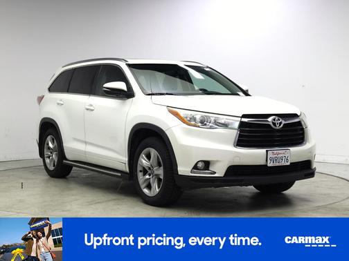 White 2016 Toyota Highlander Limited
