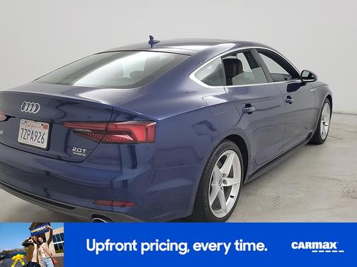 Blue 2018 Audi A5 Premium
